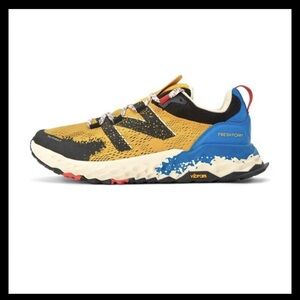 New Balance Fresh Foam Hierro v5 Varsity Gold Blue MTHIERY5 Size 12.5 Shoes Mens